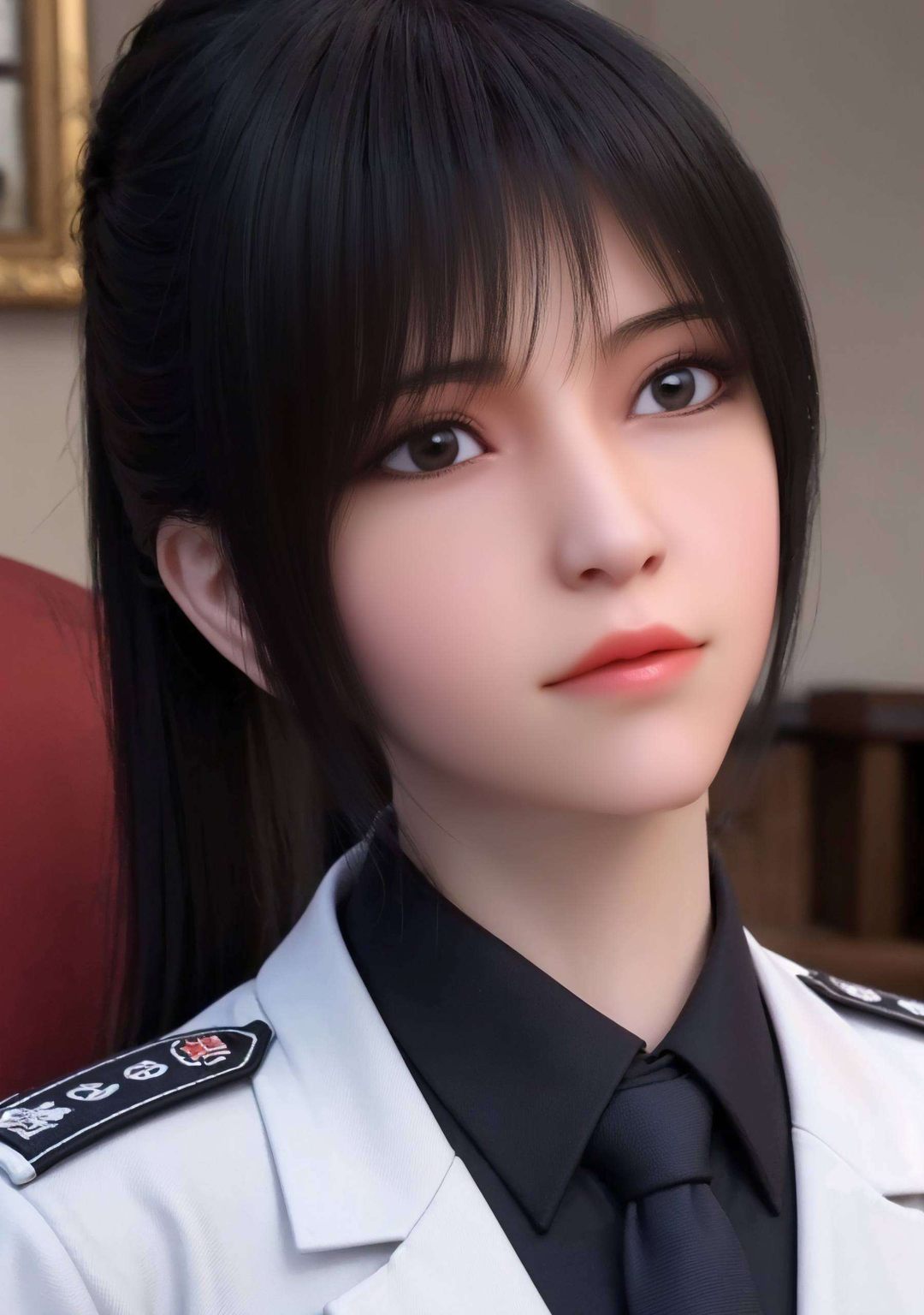 在炫彩斑斓的苹果壁纸世界里她不仅是战场上的英勇战士