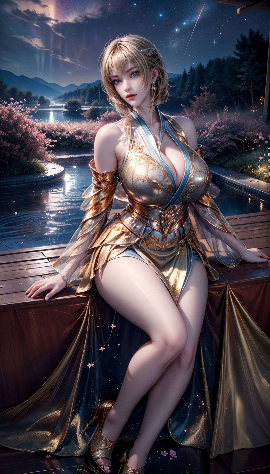 不仅有着令人窒息的美貌还有着让人心跳加速的战斗力