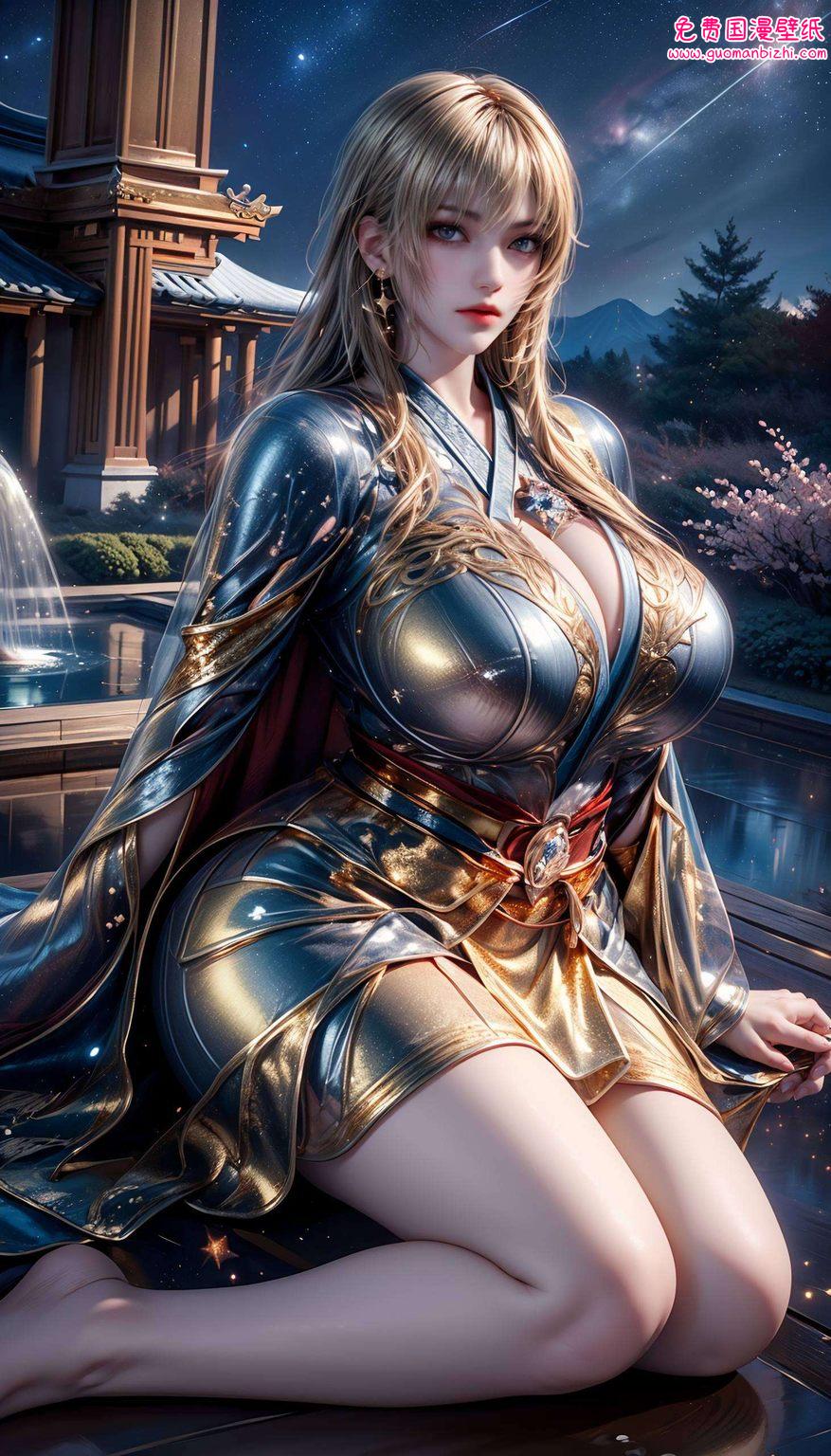 她的眼中藏着星辰大海都是国漫女神的精致缩影