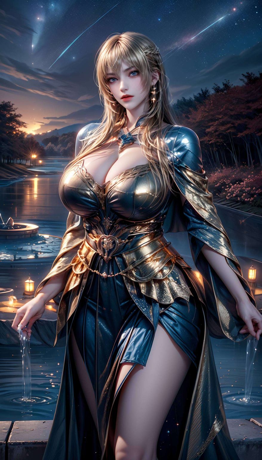 她那笔直的大长腿成为了无数粉丝心中的女神