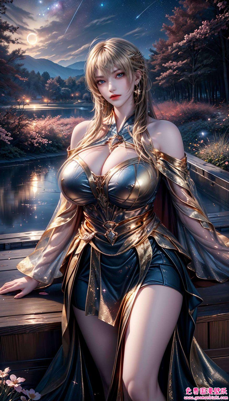 尽显国漫女神之魅力玄幻世界