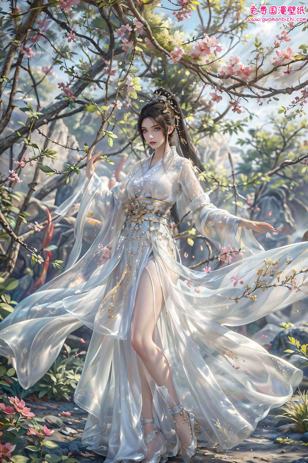 各位漫迷们让你的桌面也感受一把国漫女神的柔情与玄幻之美吧！