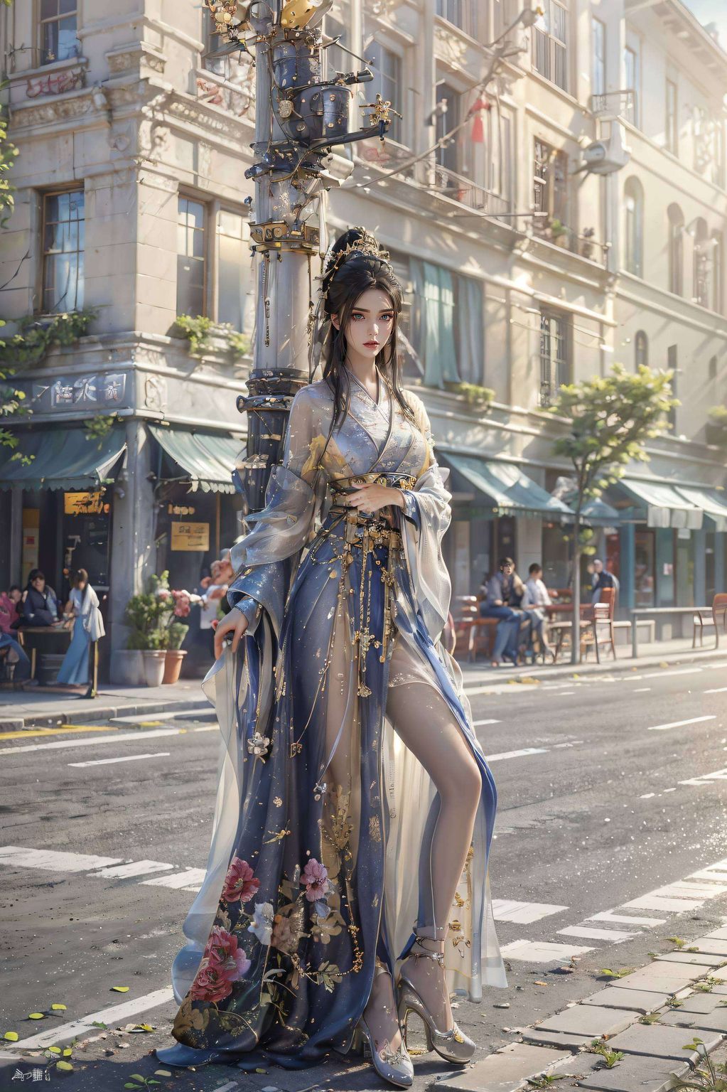 她是国漫中的女神永生永世地珍藏