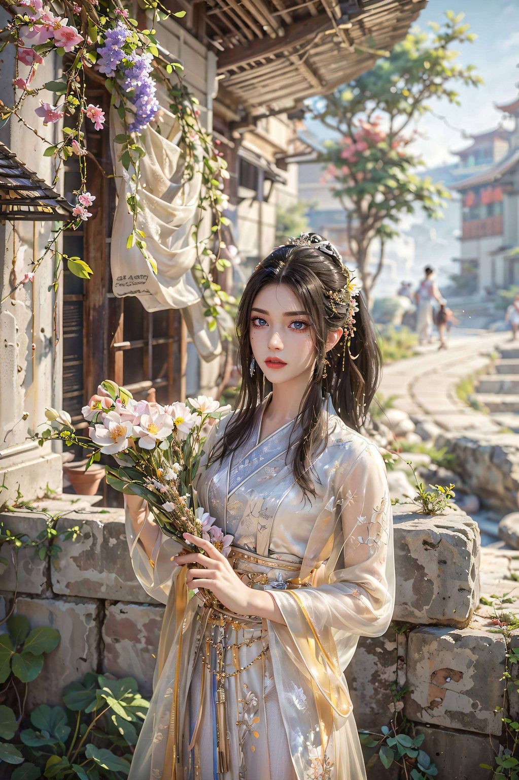 再见难忘4K壁纸中的她