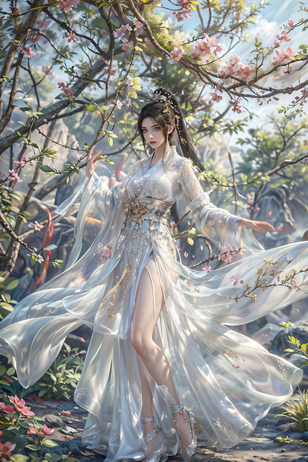 她的每一次出现都能感受到那份独特的永生之美