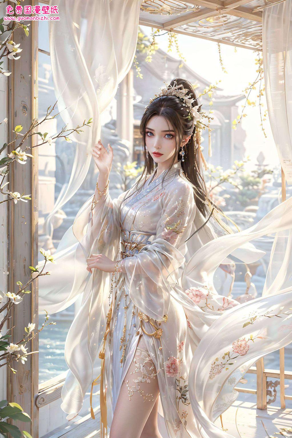 都像是在讲述一个关于国漫女神的永生传说每一次壁纸的更换