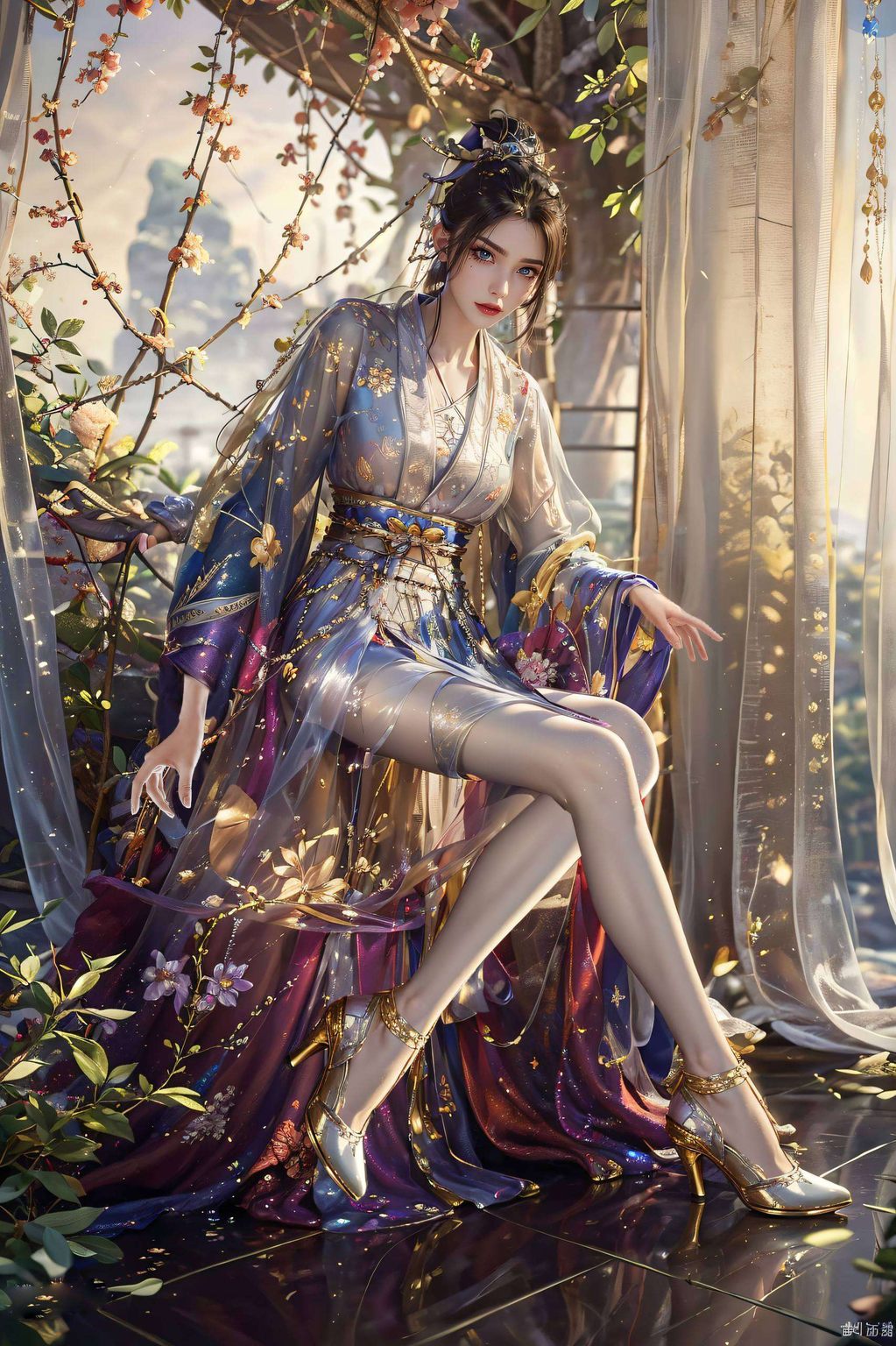 让你的手机瞬间变身玄幻世界的美女画廊！方清雪现在就在你的掌心里绽放光彩