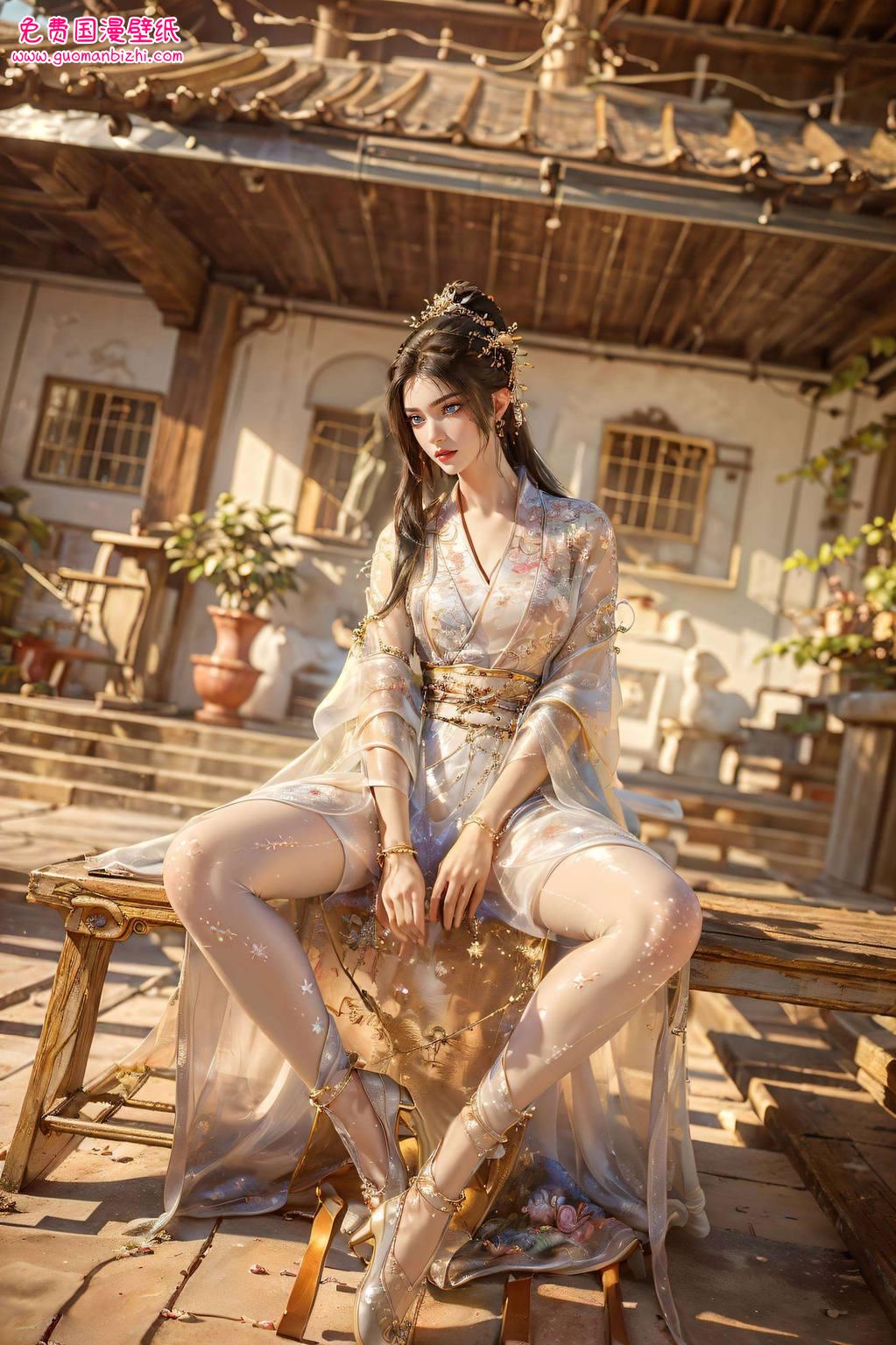 那双清澈的眼睛仿佛能透视你的心灵今天给大家带来一款超炫的国漫壁纸主角——永生的方清雪！她可是国漫界的女神担当