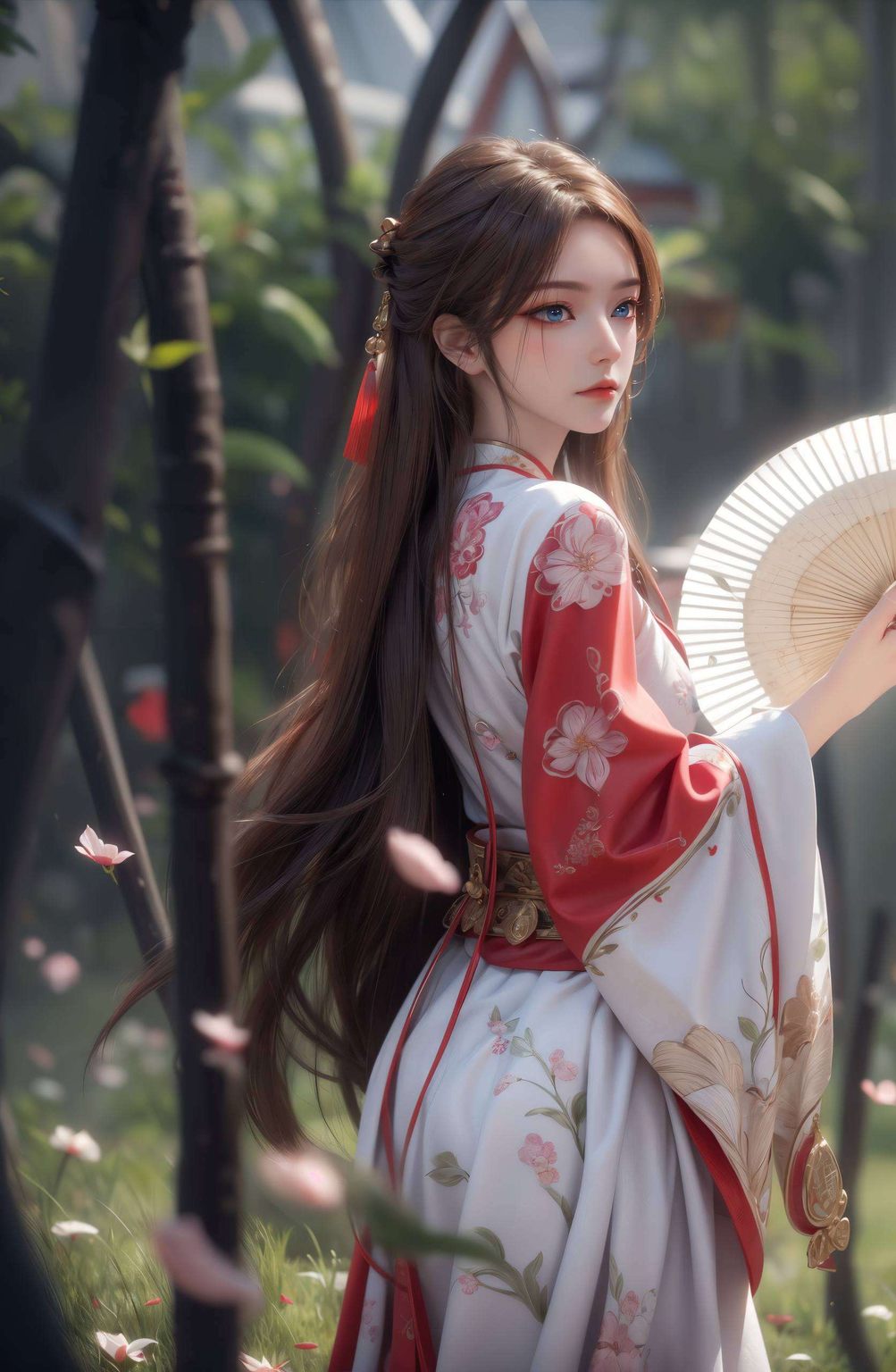 简直美得让人心跳加速！这不仅是壁纸每天都能与国漫美女相伴