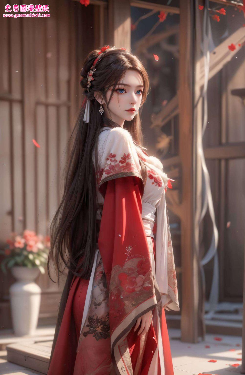 简直就像是从玄幻小说里走出来的绝世美女白底元龙蔷薇壁纸可谓是美得令人“龙心荡漾”