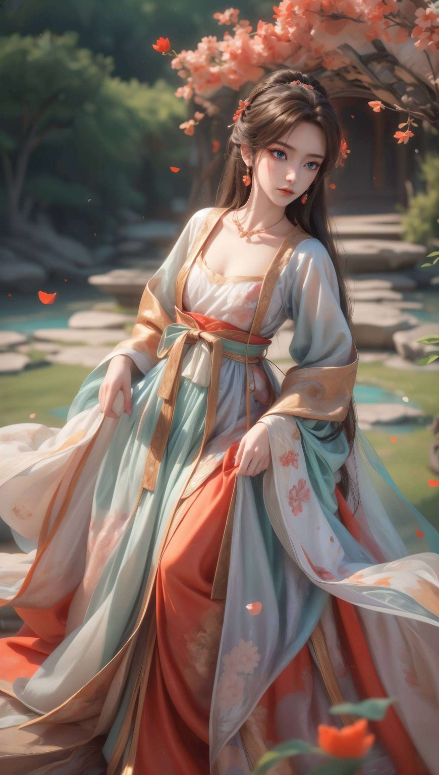 都如玄幻世界中的一朵瑰丽蔷薇这位国漫女神