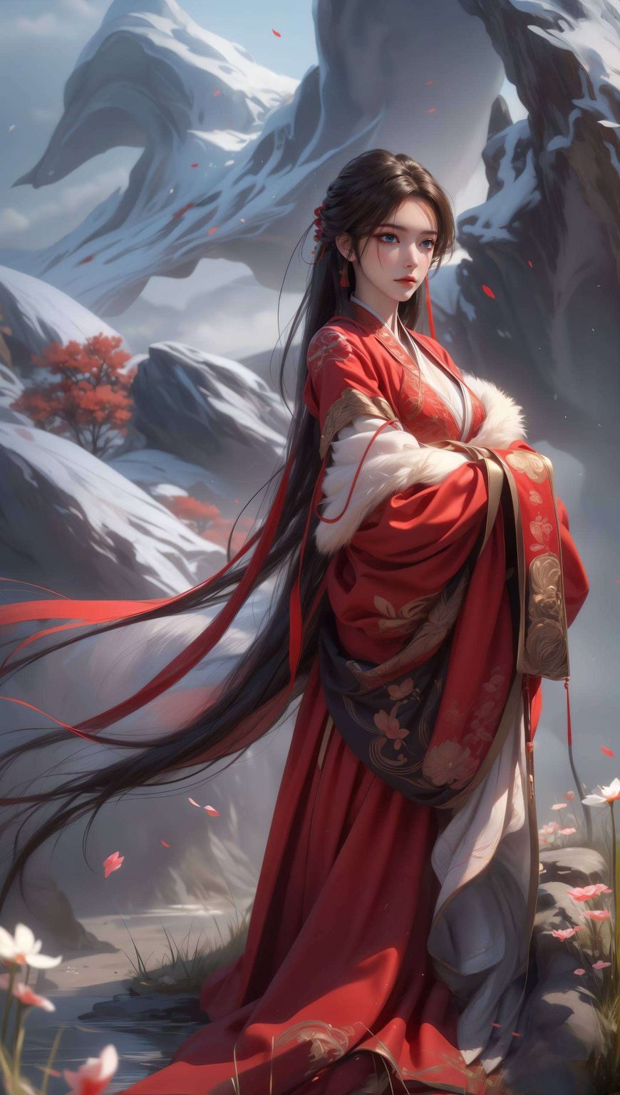 她是国漫中的女神将她的灵动与神秘