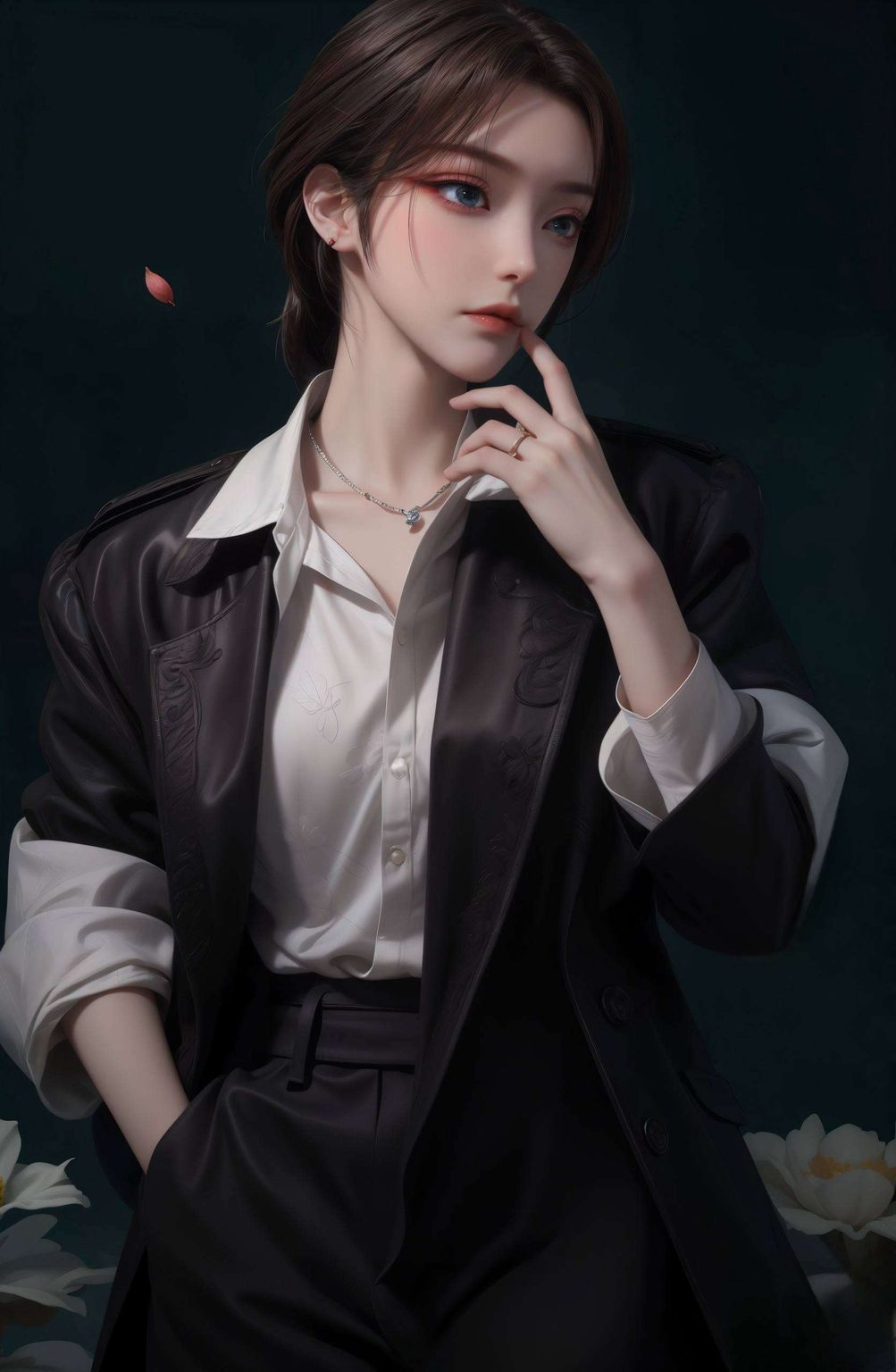 今天给大家带来一组超级梦幻的电脑壁纸素材！🌸🎉 里面有你心水的国漫女神元龙蔷薇ai壁纸图文哦！这位小姐姐不仅美得让人心动保证让你的电脑屏幕瞬间变身艺术馆！✨ 快来跟我一起领略这些国漫美女的魅力吧！💖🌟