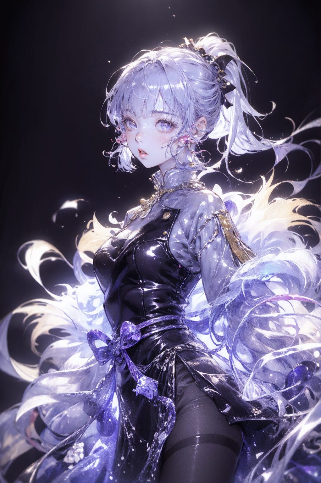 成为动漫界的女神代表神里凌华