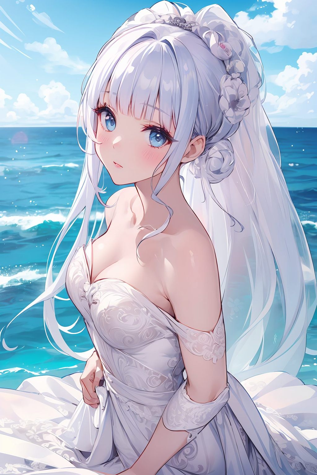 每一位眼神流转间她的优雅与神秘