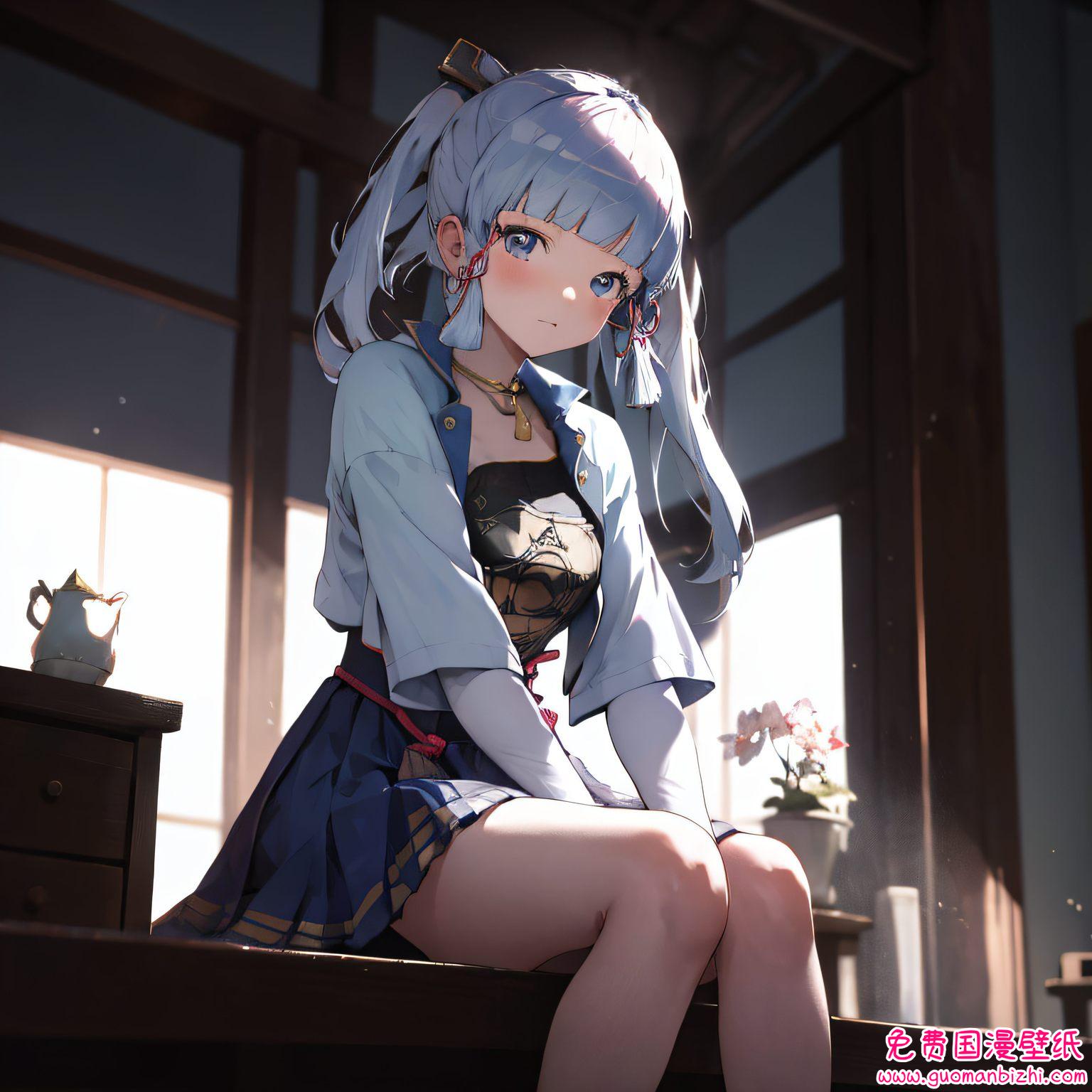 轻轻拂过次元壁纸的每一寸空间神里凌华
