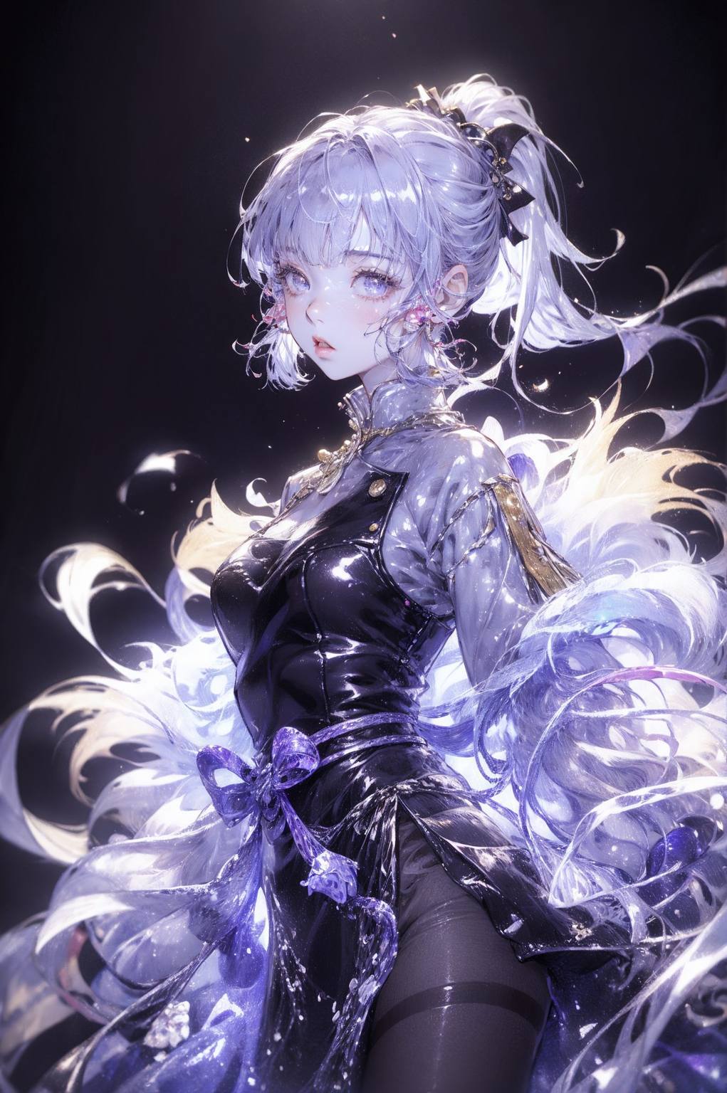 更是原神里的实力派角色哦!来看看这款由AI创造的极简壁纸炫彩苹果风