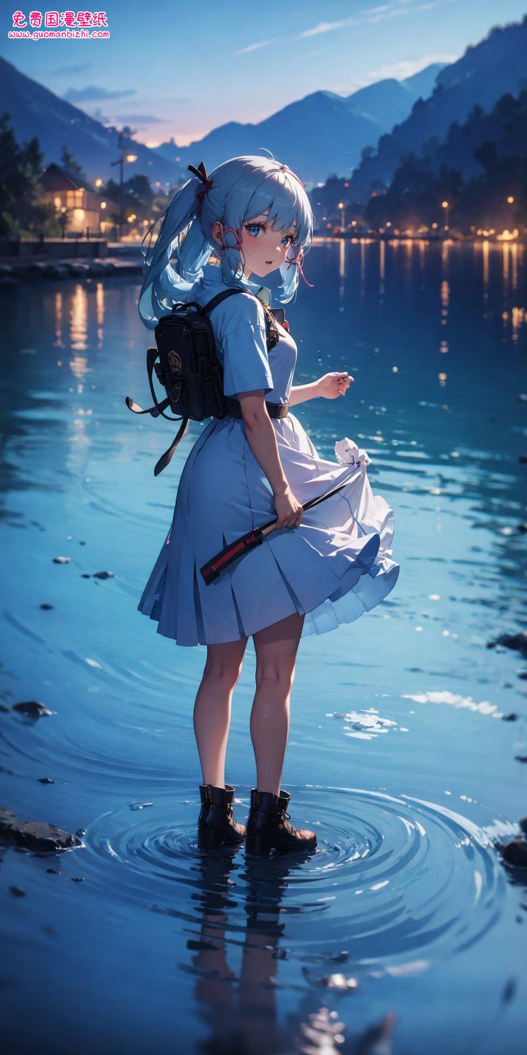 她是一道独特的风景线点亮你的日常