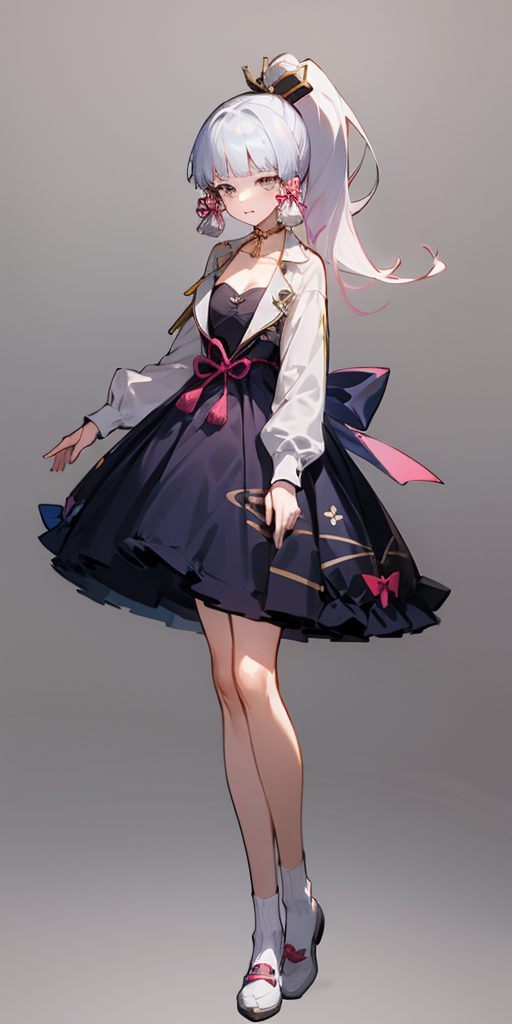 4K高清壁纸上的她那眼神、那动作