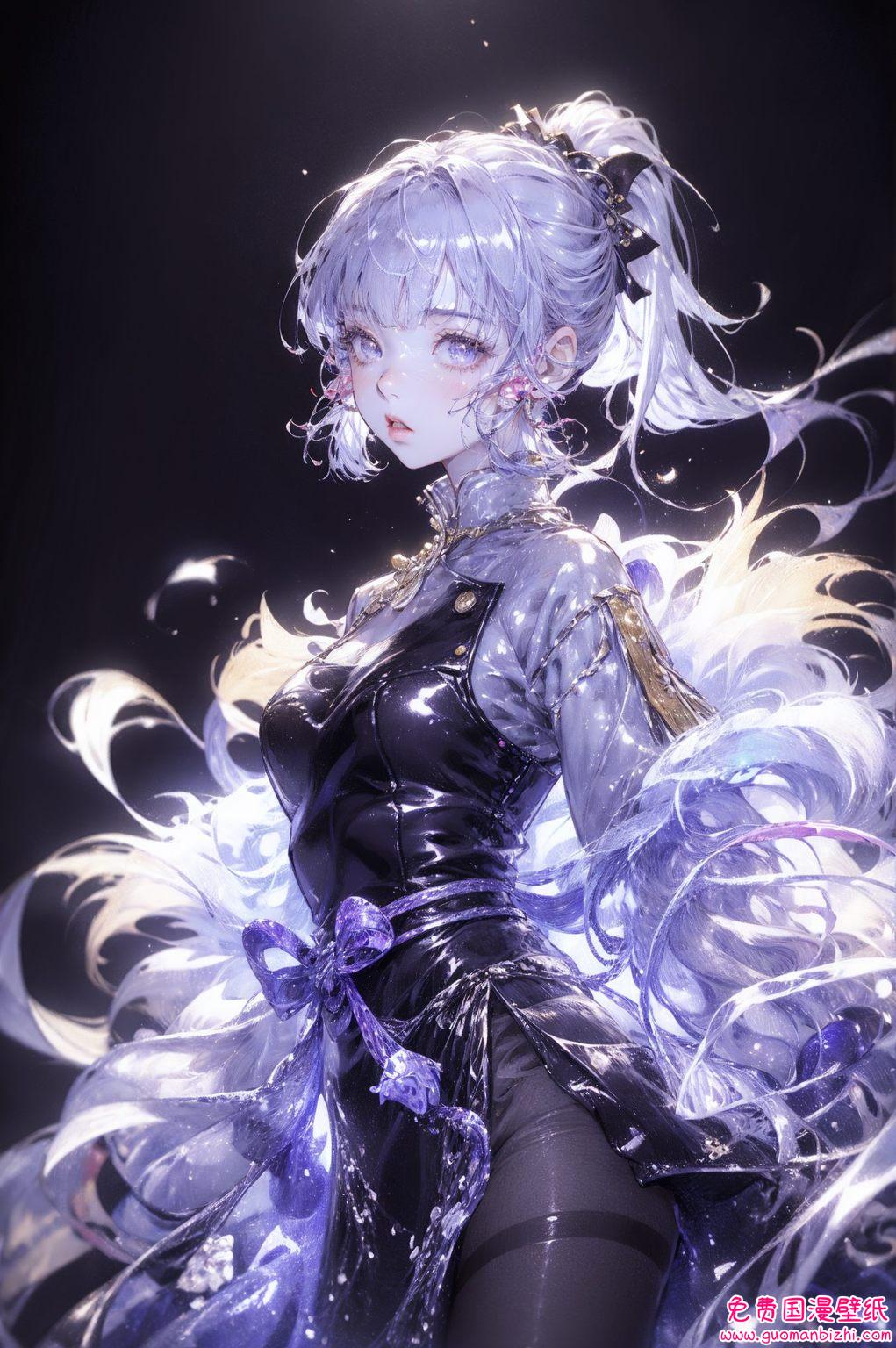 动漫之美神里凌华宛如一幅绝美的画卷