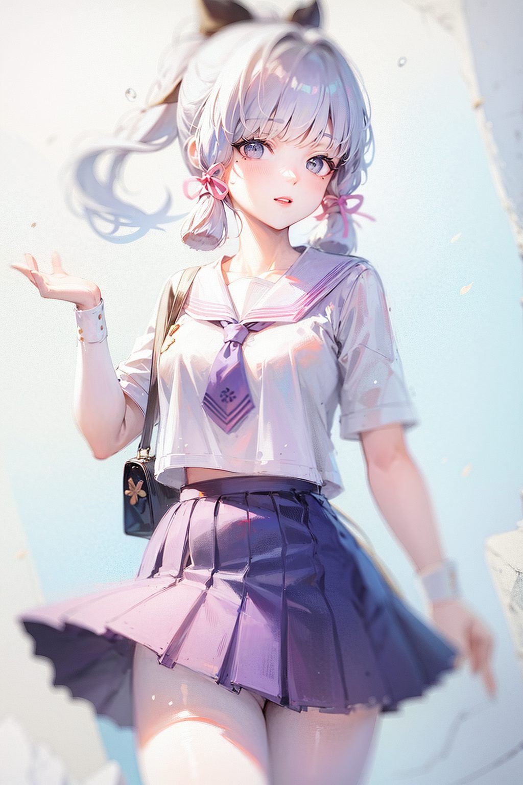今日为尔等奉上一份别开生面的视觉盛宴——AI绘画壁纸大集合！且看那平板之上诸位看官