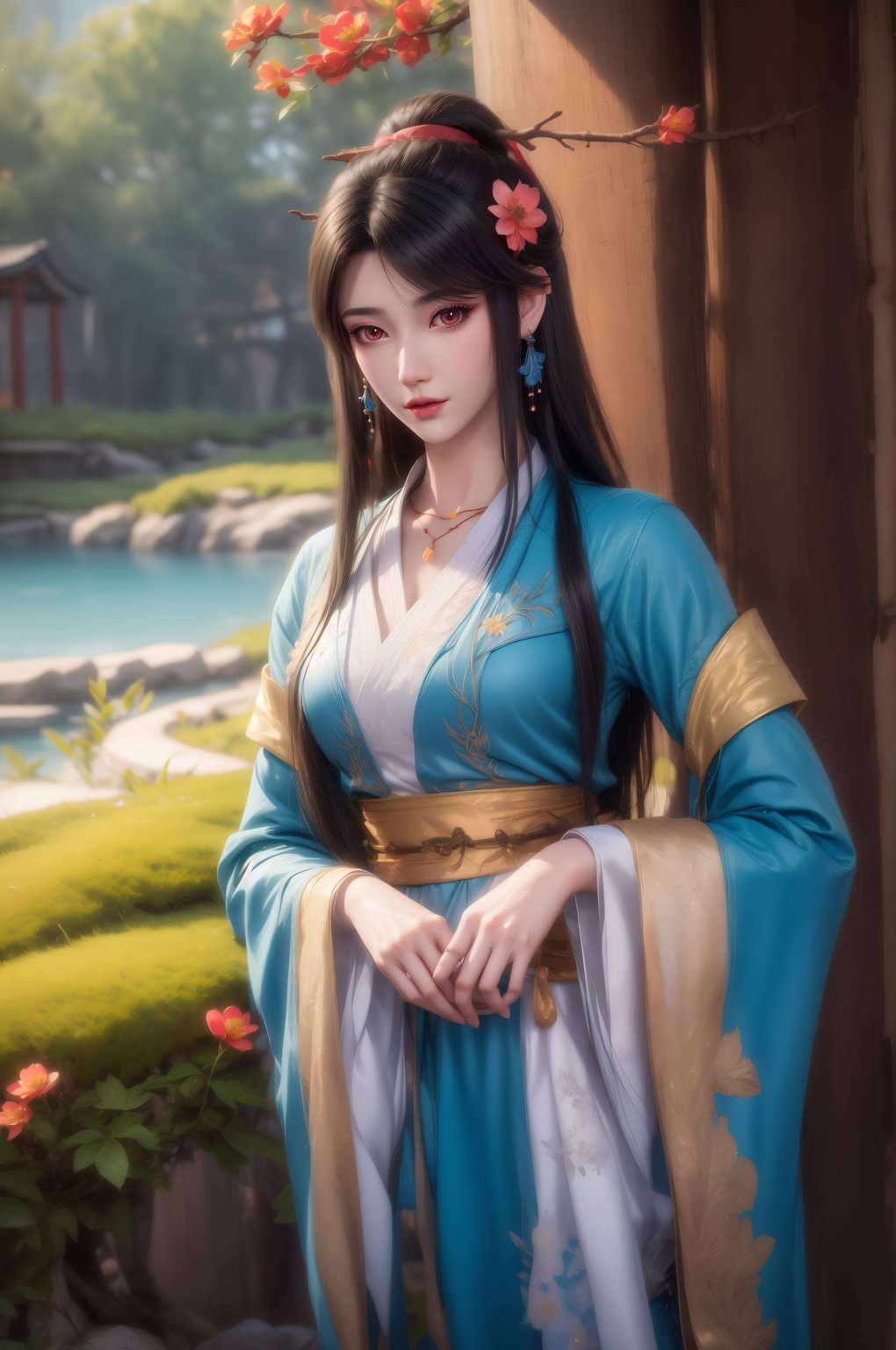 夭夭女神一颦一笑间