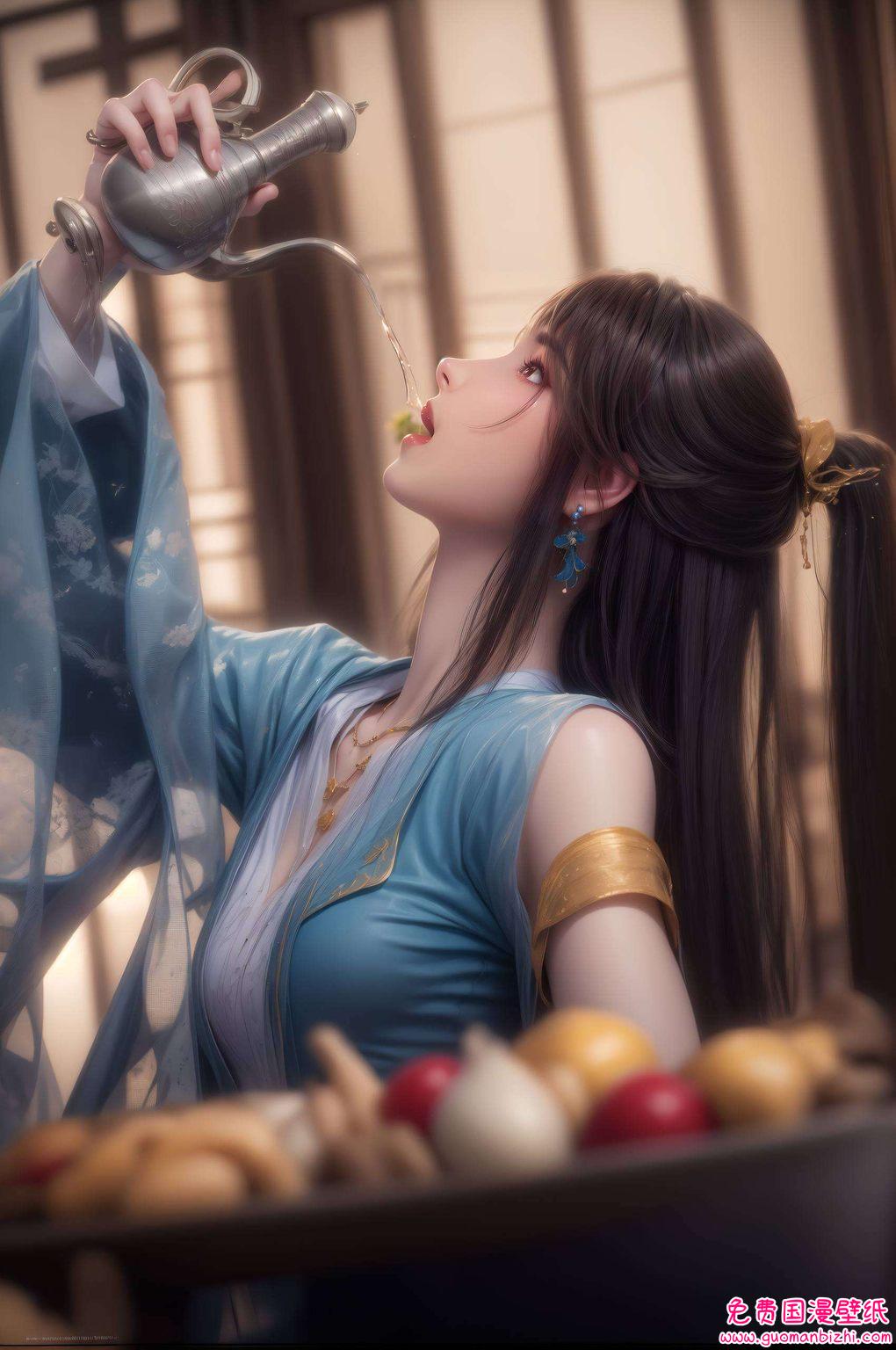 搭配元尊的英勇风姿用他们的玄幻魅力