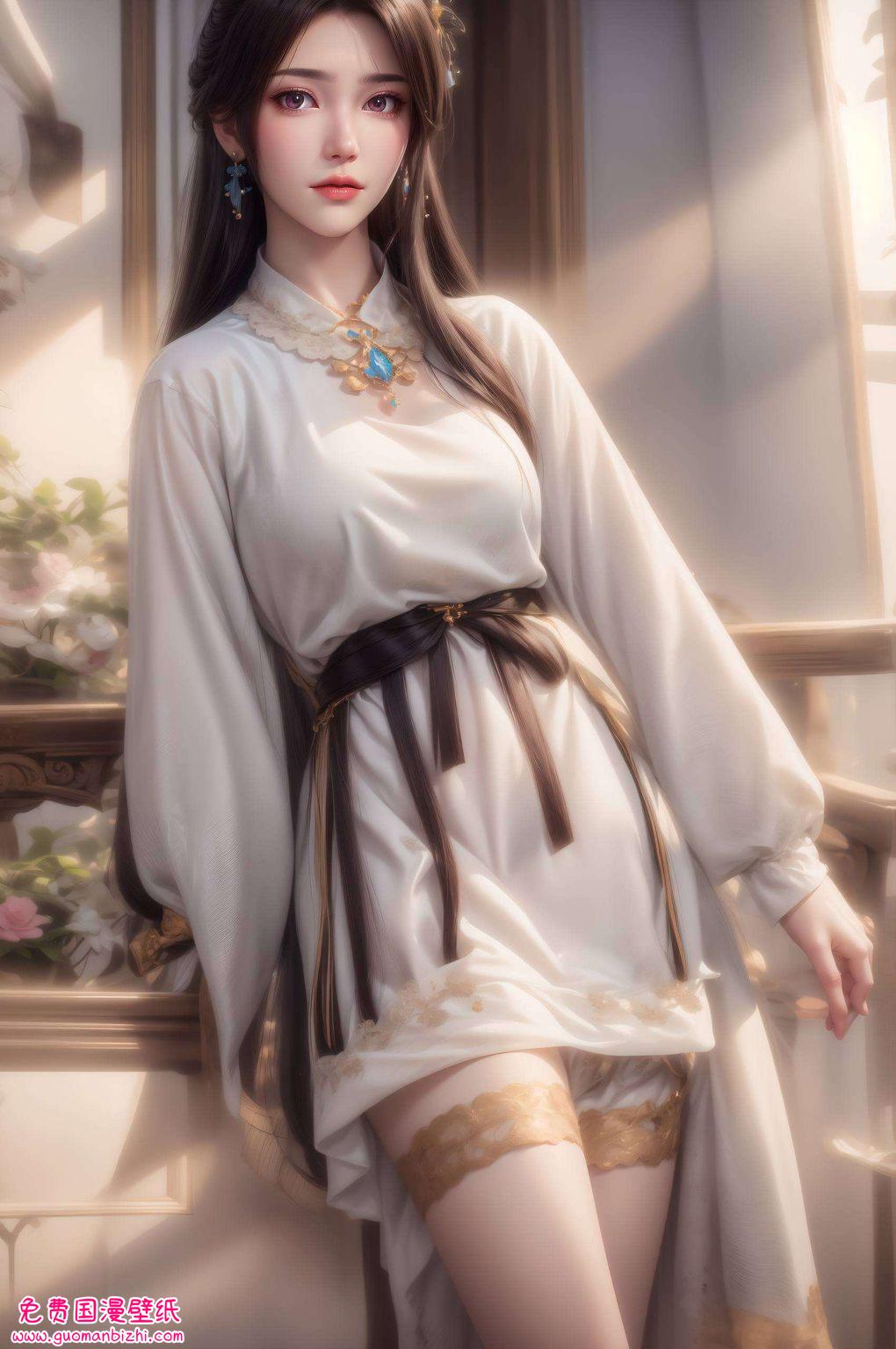 金发的夭夭如同盛开的莲花不仅是国漫女神的代表