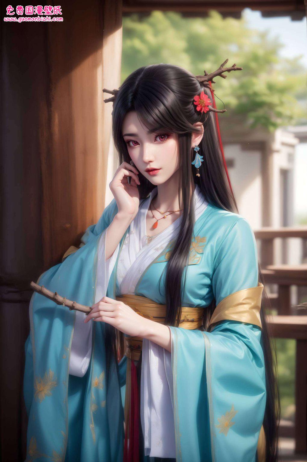 这位国漫界的女神级人物让你的桌面瞬间化身玄幻世界