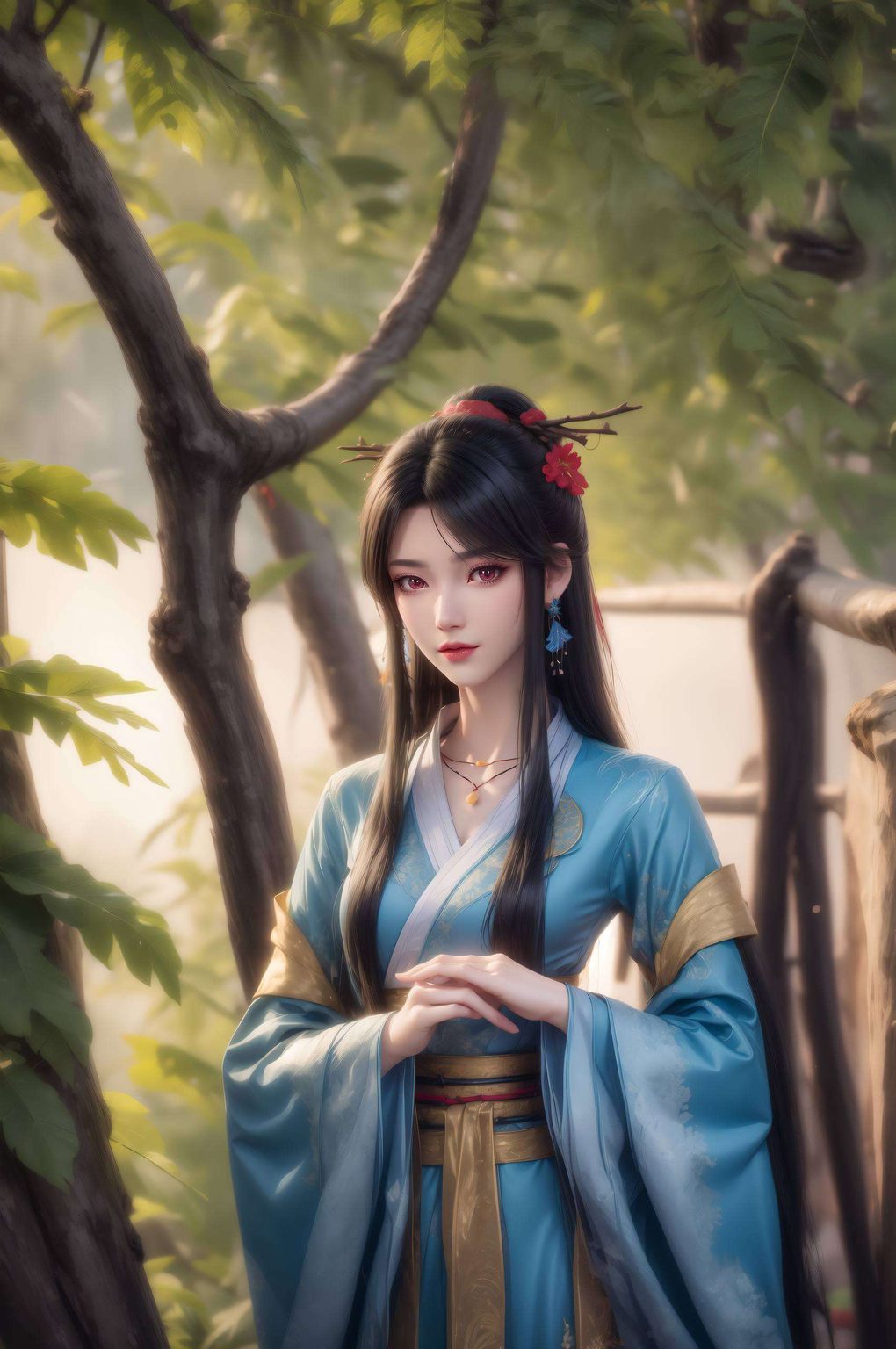 仿佛紫色壁纸上的绝美风景她的每一个动作