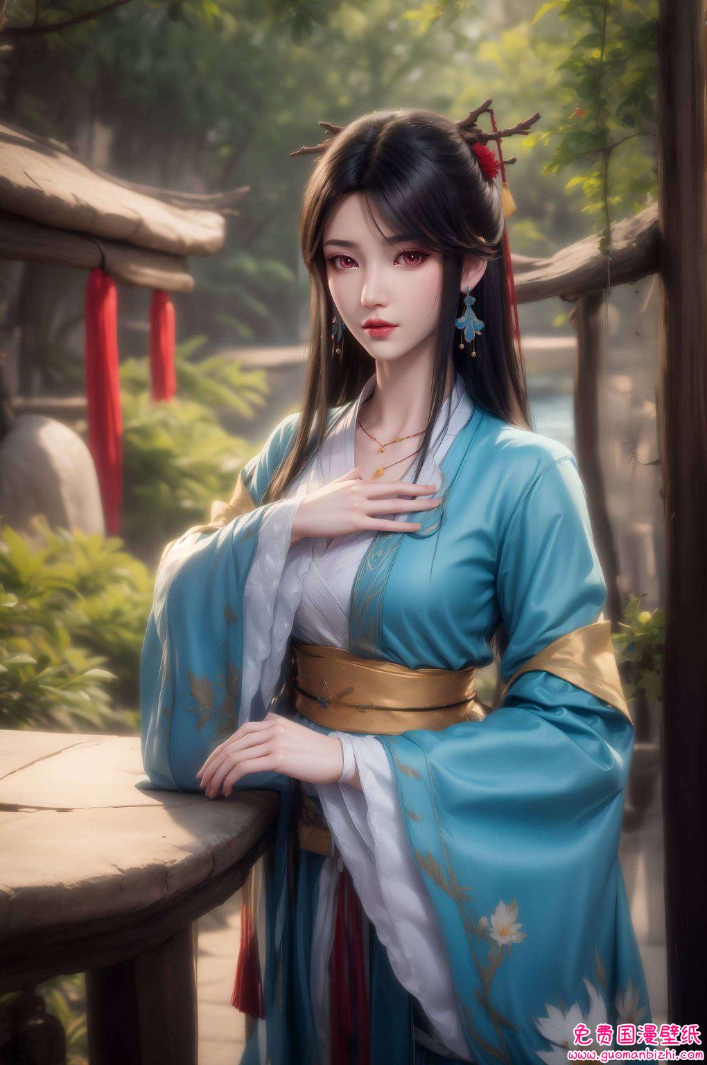 犹如梦幻般的存在而那些充满玄幻色彩的动漫壁纸