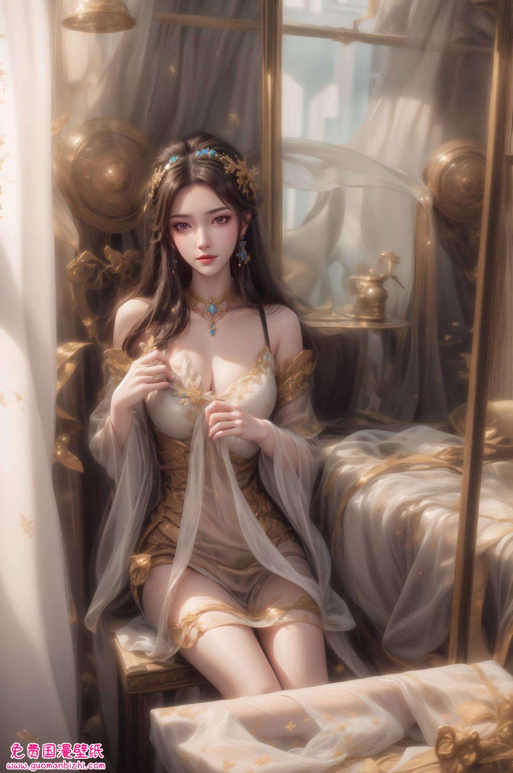 她的美腿超清壁纸我瞥见了元尊漫画中的夭夭