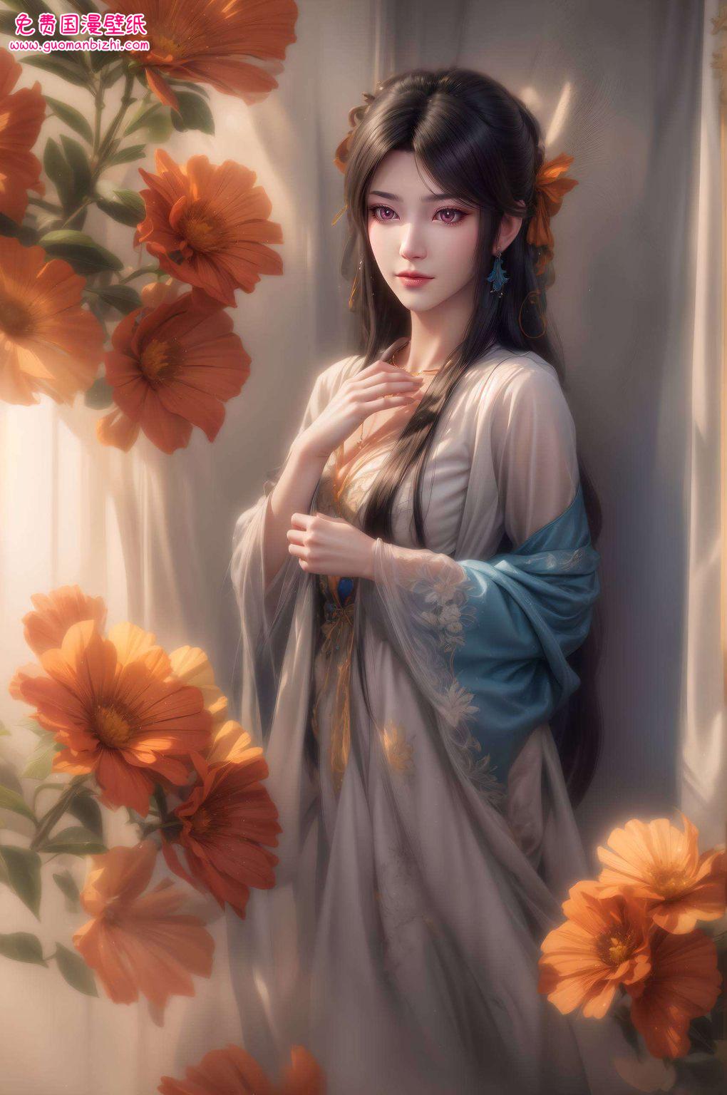 在这绚烂的紫色壁纸中元的尊贵