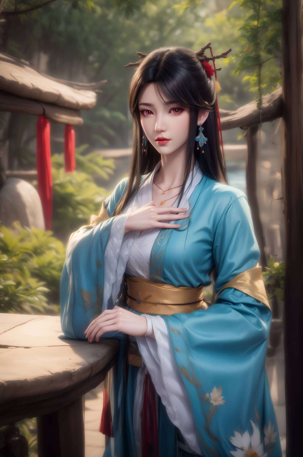 她的每一个眼神都仿佛在讲述一个关于勇气与智慧的故事