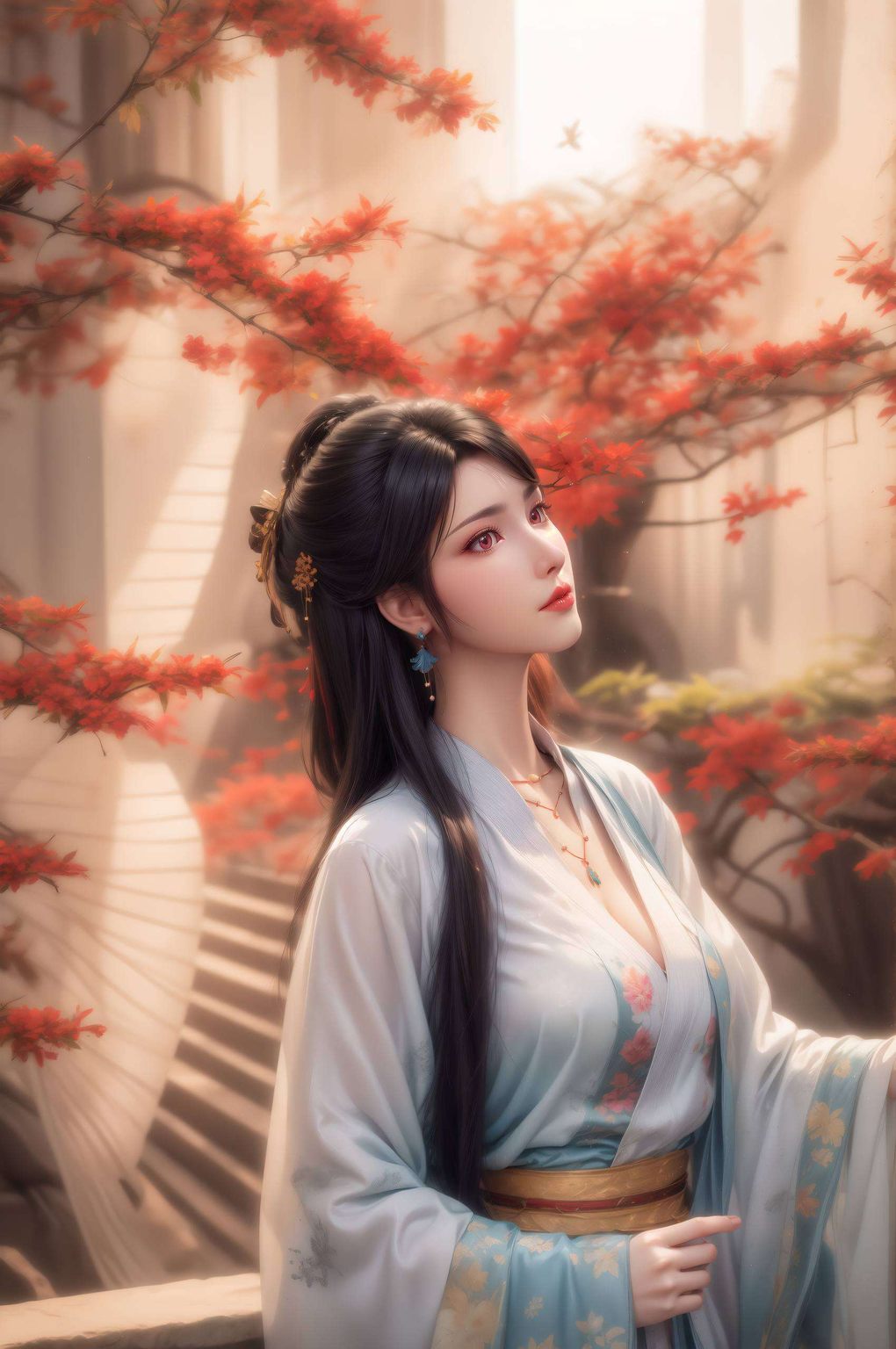 这位国漫女神国漫之美跃然纸上