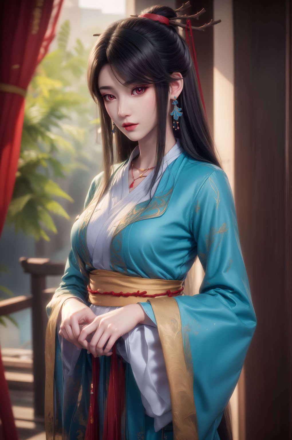 在绚烂的动漫世界中这位国漫女神