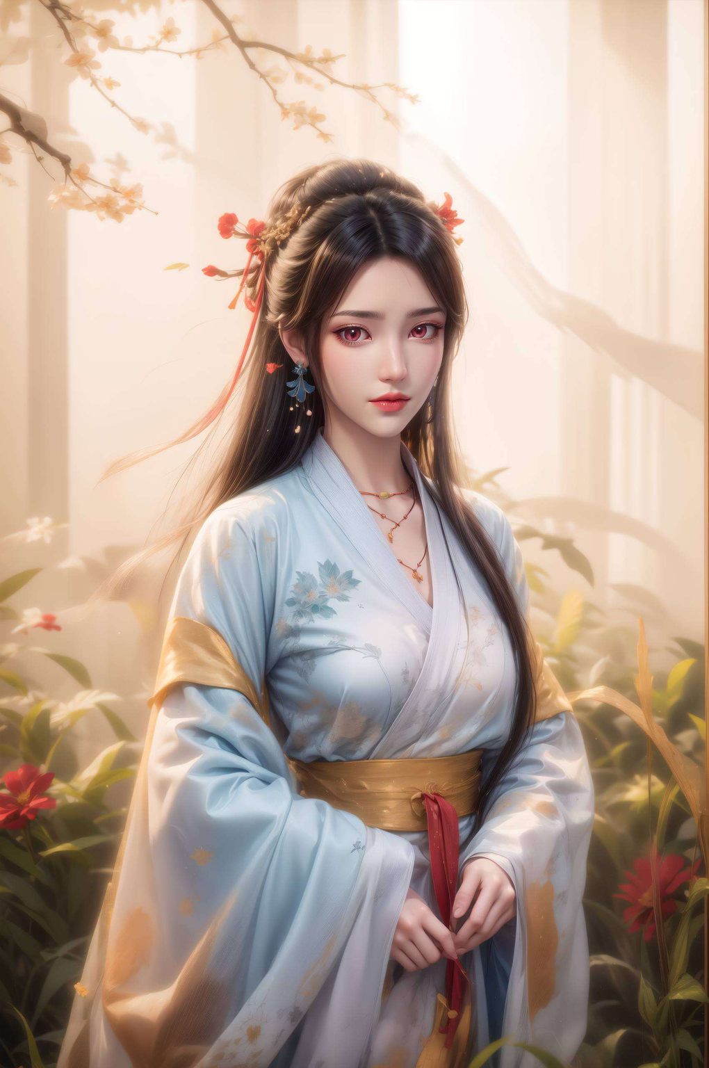她是元尊壁纸上的绝美身影在这绚烂的1920x1080高清世界里