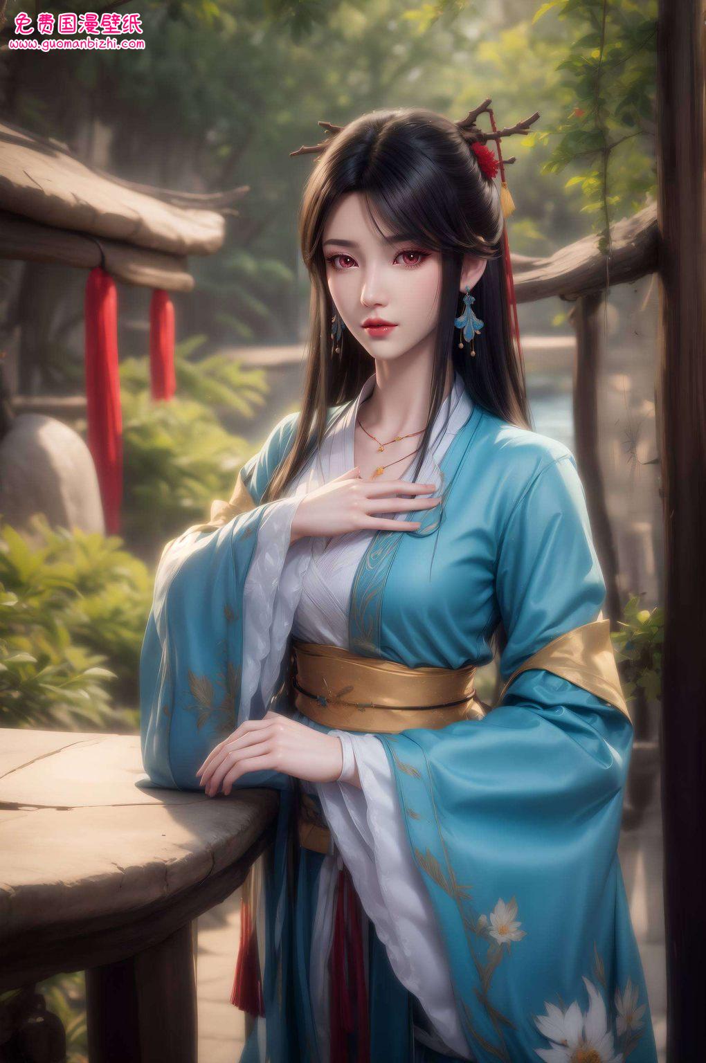 眼神里还带着点小调皮嘿