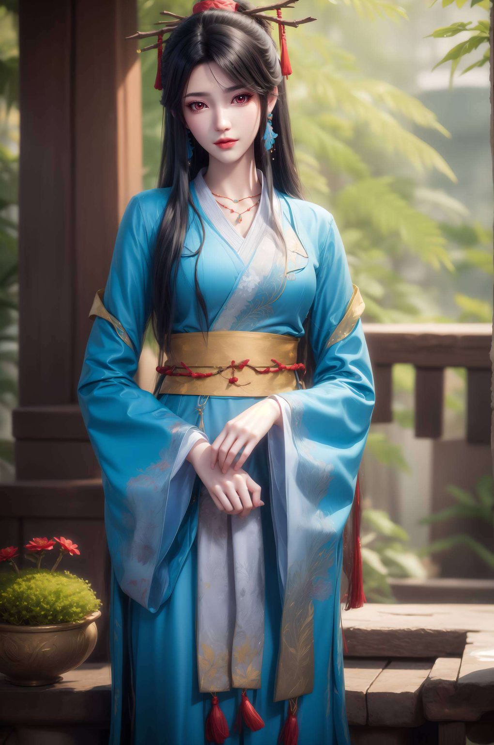 国漫女神甜如蜜！快来领取这份高甜壁纸让你的iPhone瞬间变萌萌哒！😍💖✨