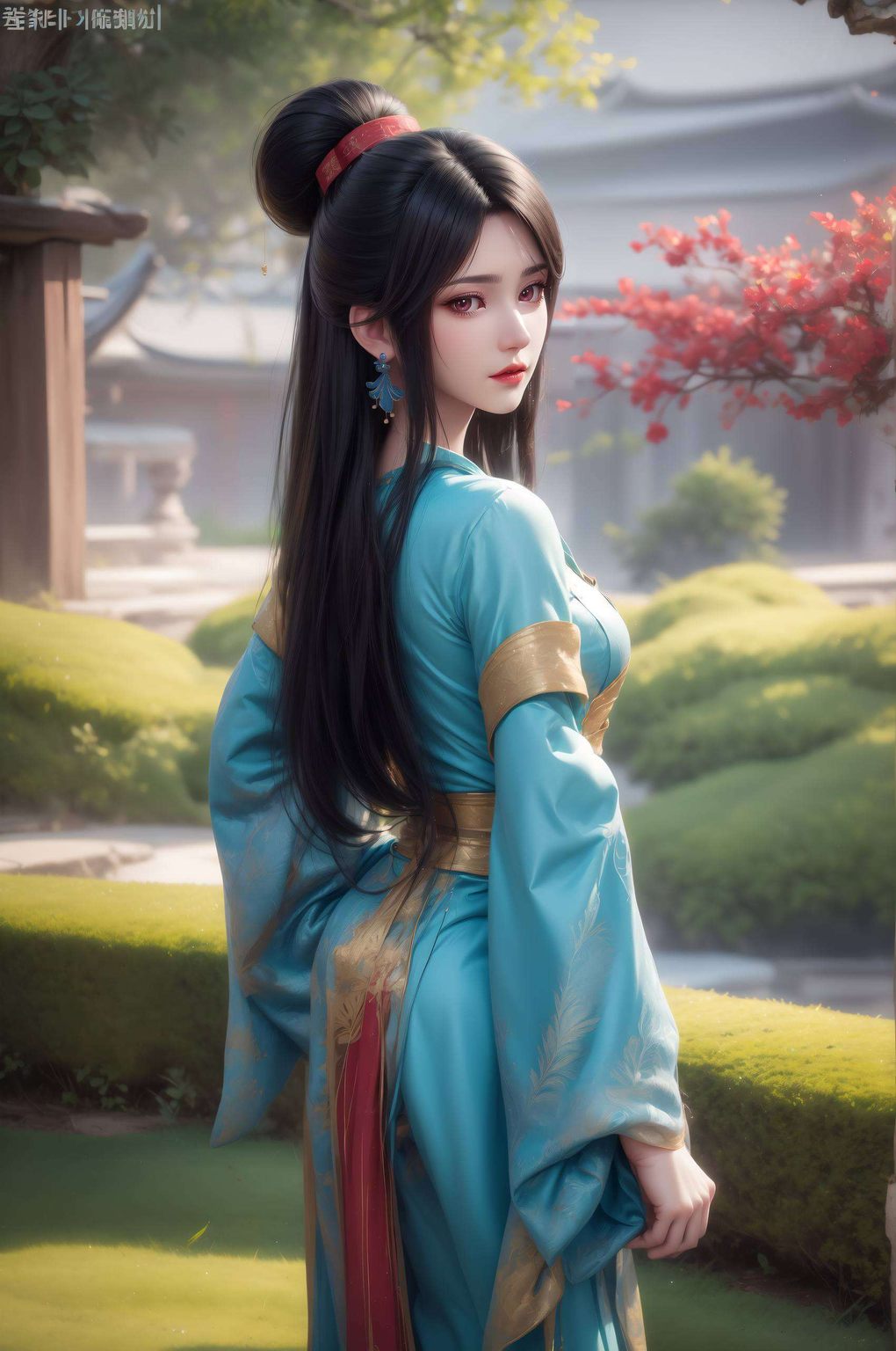 他的气宇轩昂令人敬仰