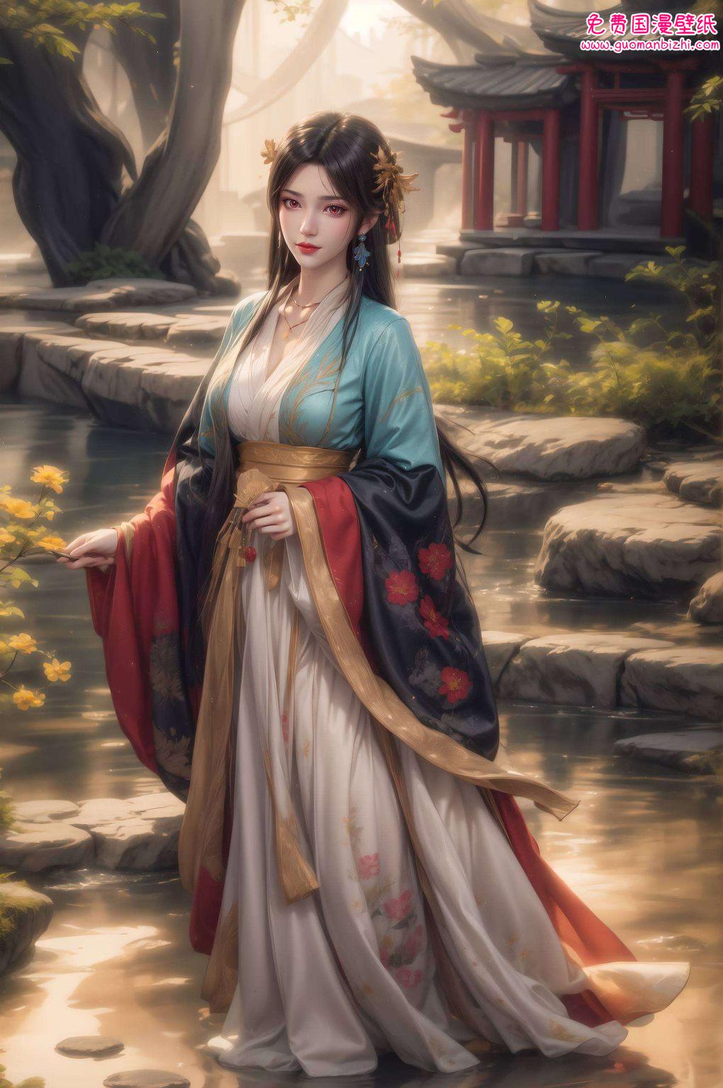 勾勒出玄幻世界的无尽魅力国漫之光《元尊》中的夭夭女神翩翩起舞