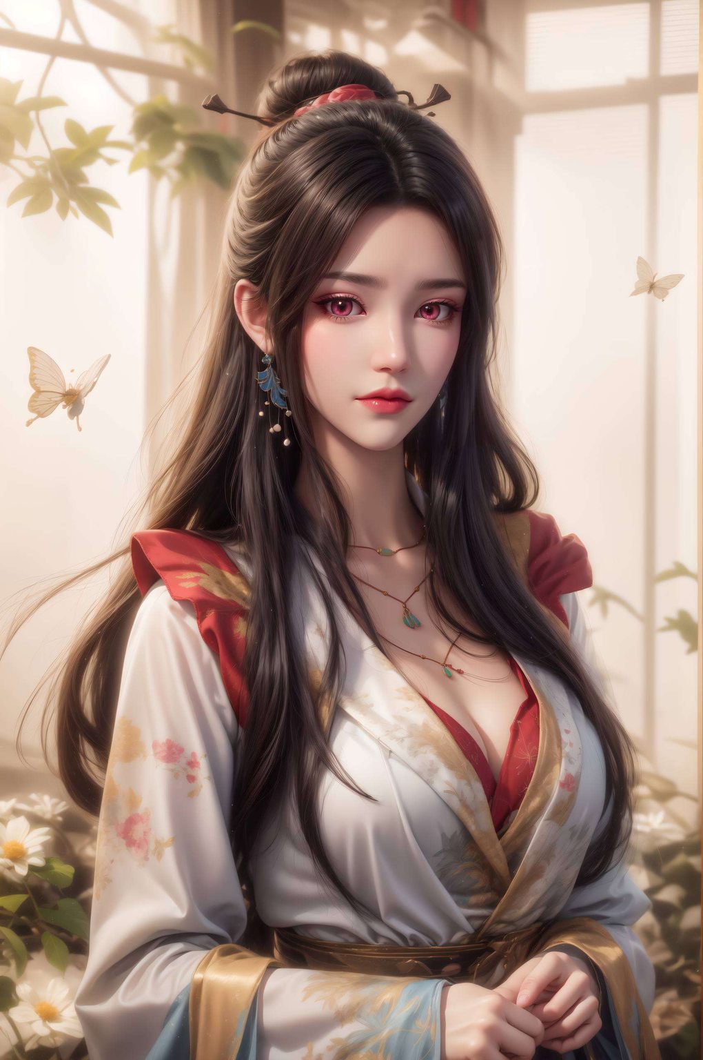 每当凝视这国漫女神的婉约风姿如梦似幻