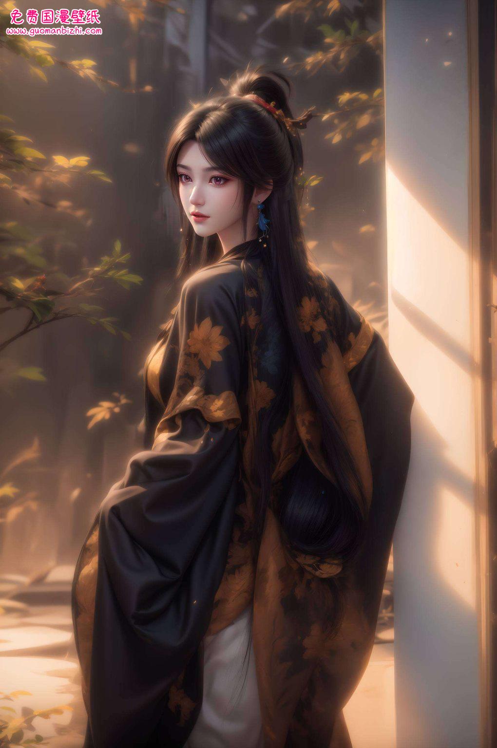 她的每一次微笑都是对国漫之美的一种致敬