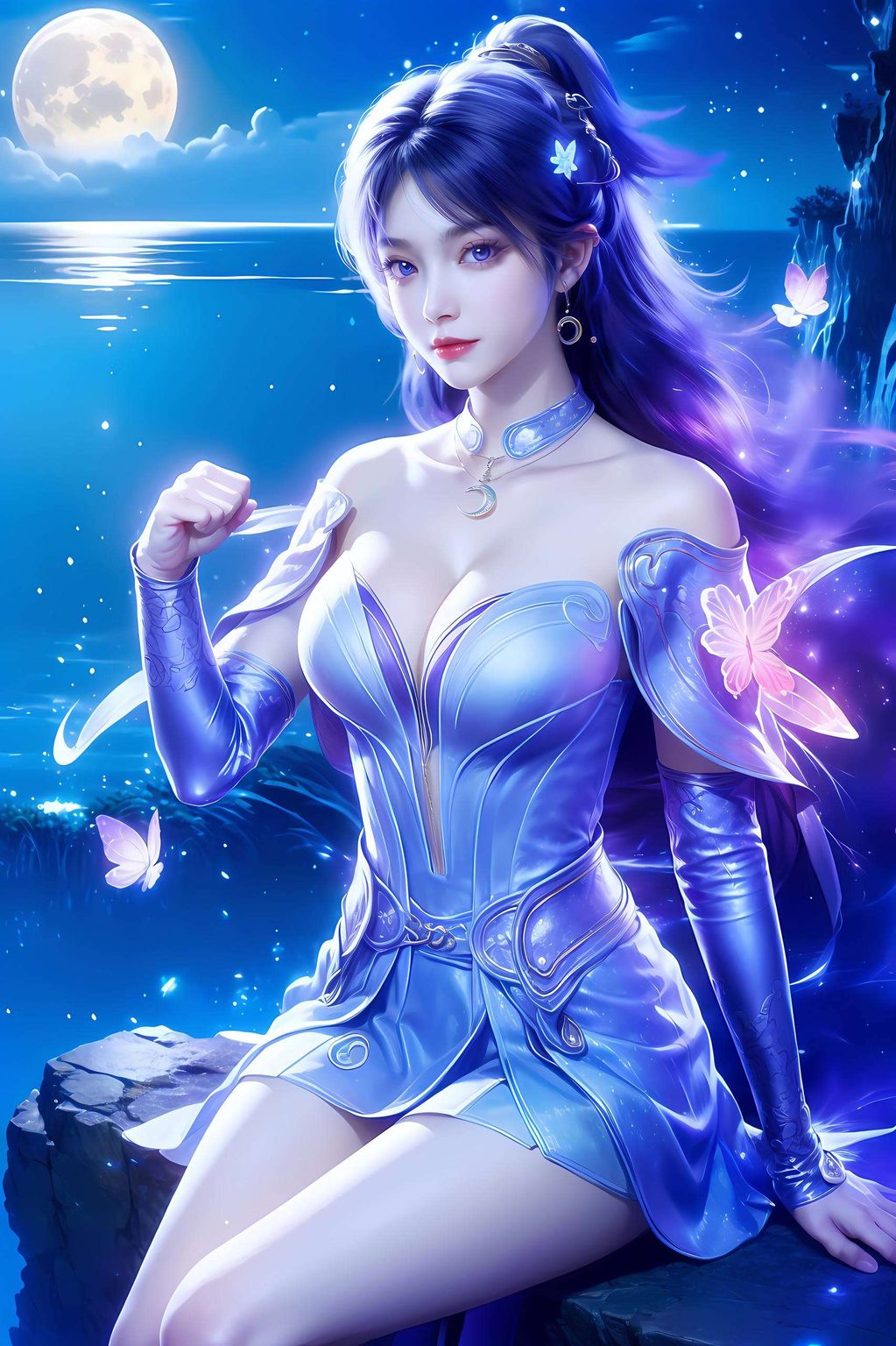 快来感受姬紫月的魅力吧各位二次元的小伙伴们