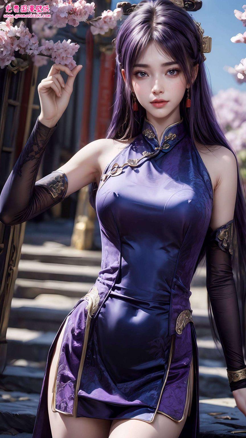 今日特别推荐——姬紫月IPAI壁纸美得令人窒息