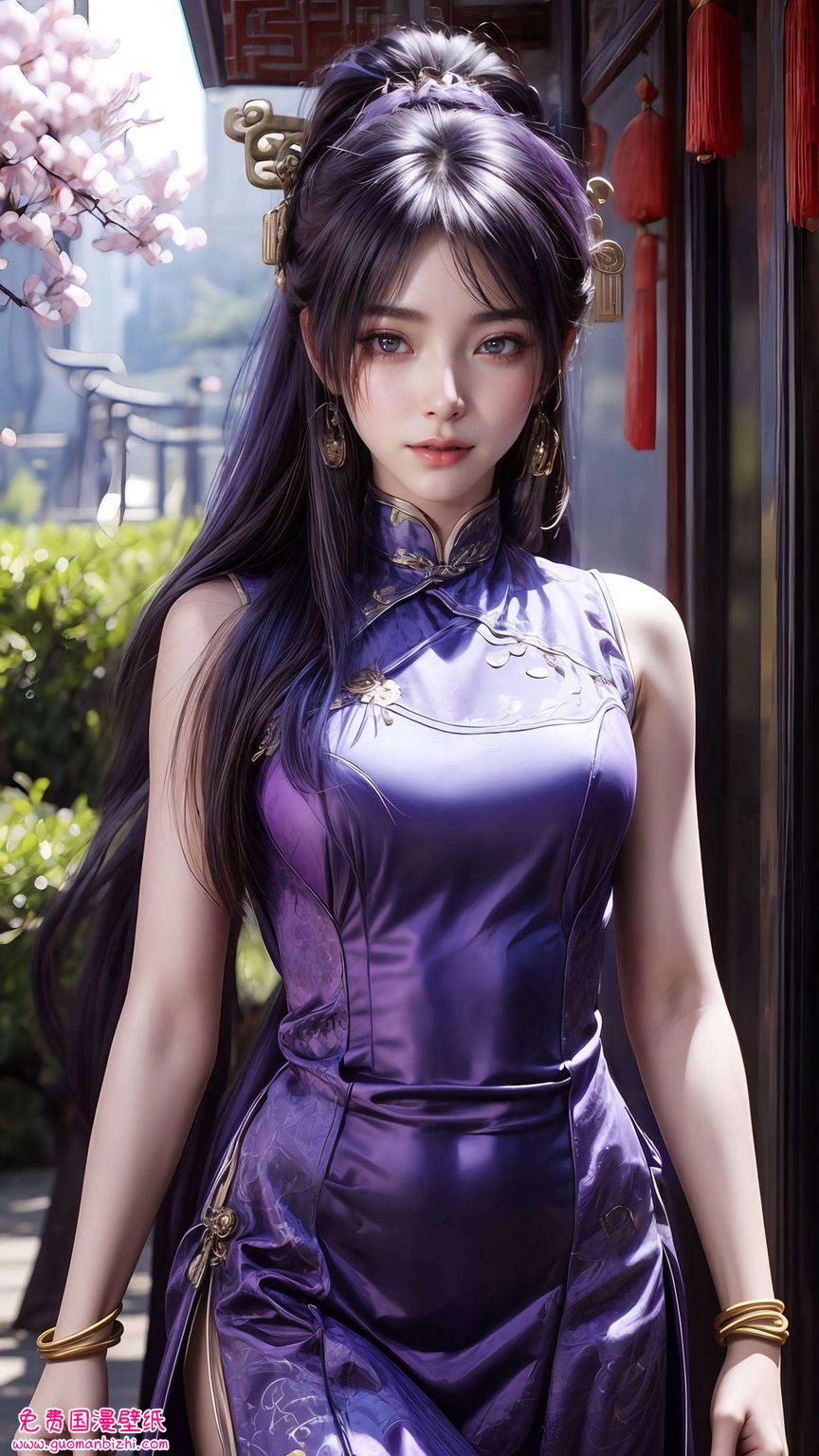 在绚丽的光影交织中她是国漫的美丽符号