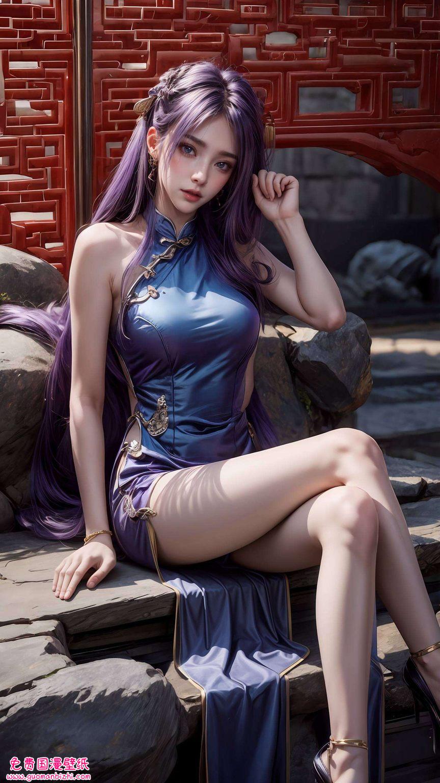 静静诉说着她的故事便翩翩如仙