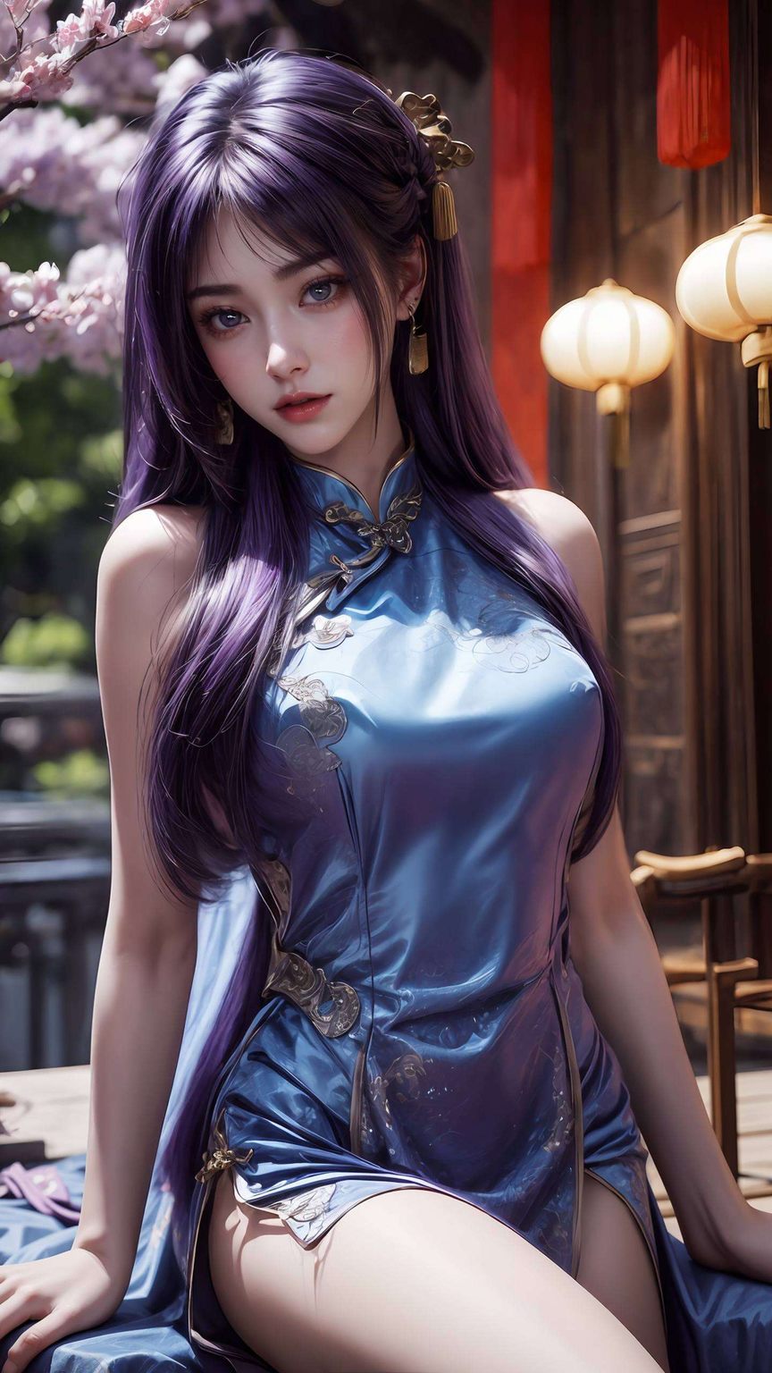 姬紫月以其独特的魅力她是那幅极简壁纸上的永恒星辰