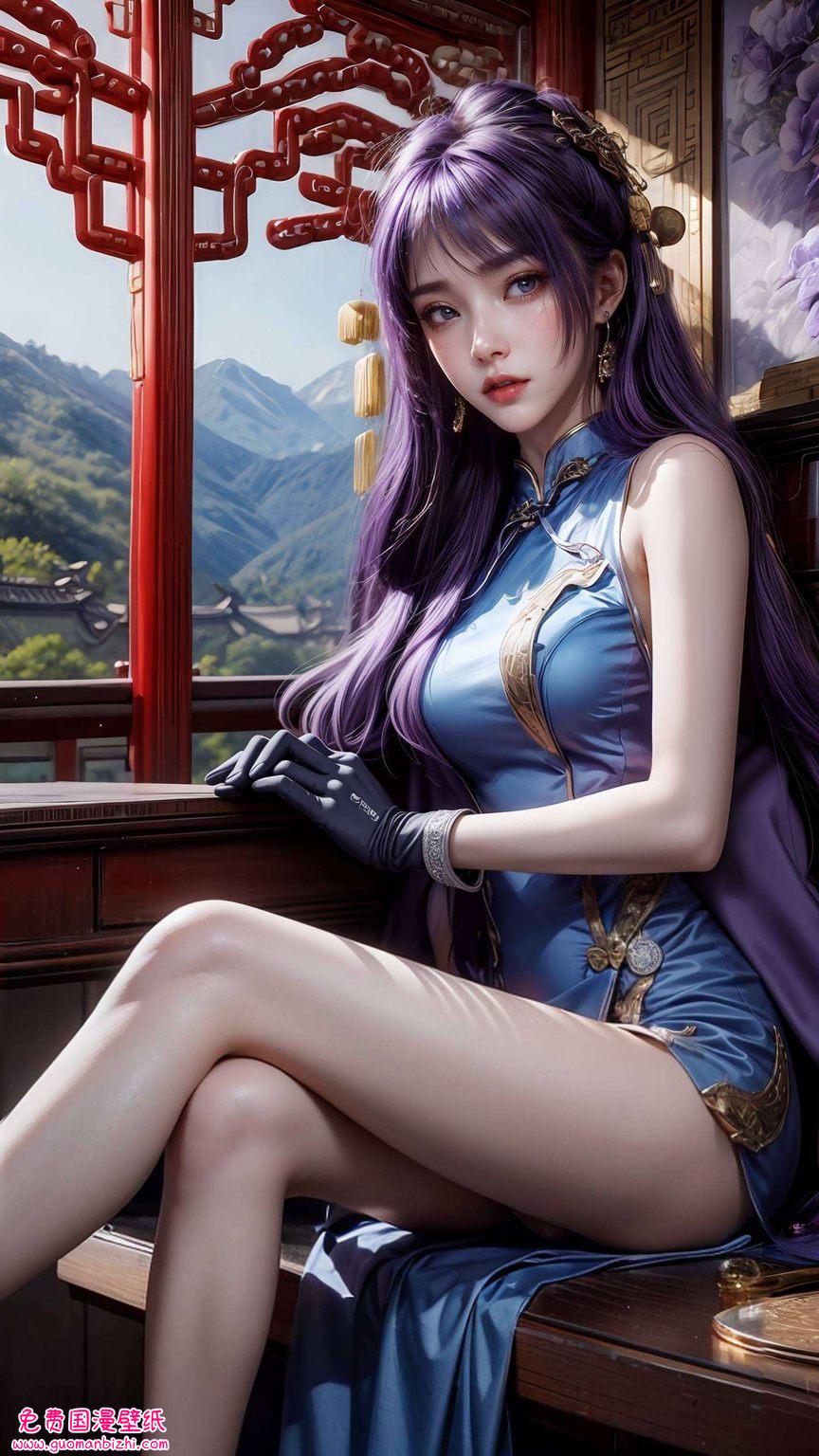 都仿佛在诉说着千年的故事成为了无数人心中的国漫女神