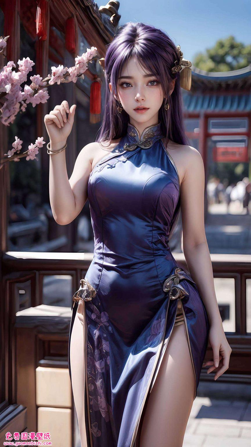 以优雅和坚韧诠释着人生的真谛在这国漫的画卷中